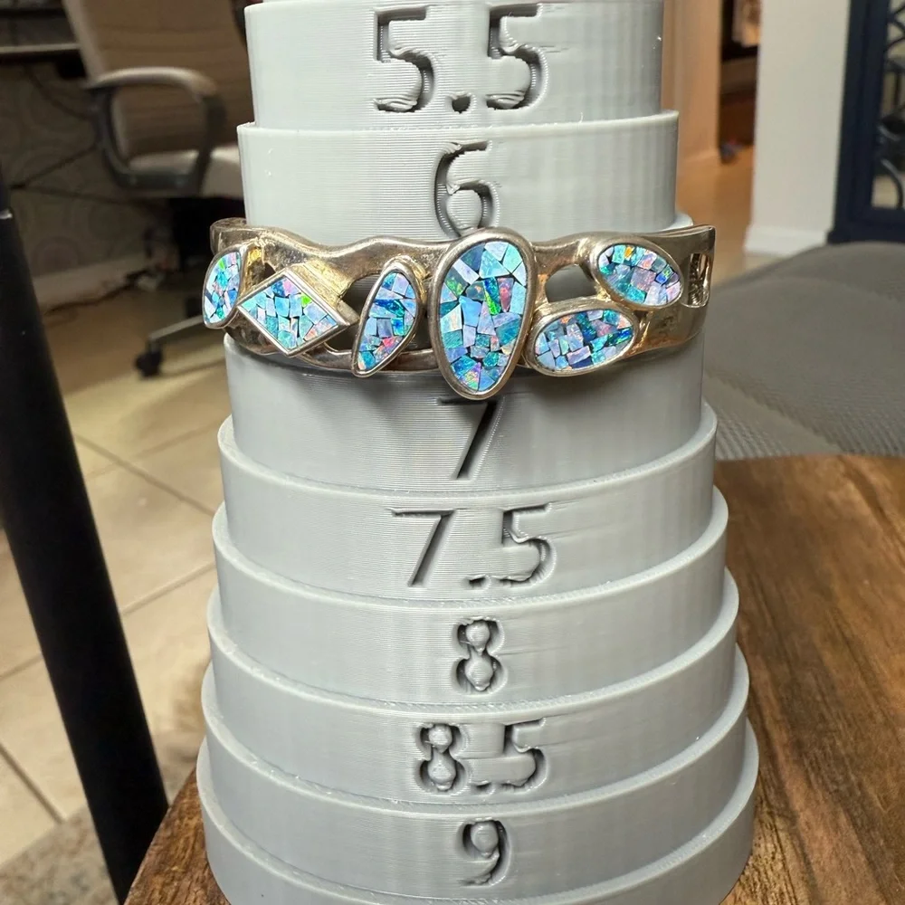 Whitney Kelly Sterling Mosaic Cuff Bracelet